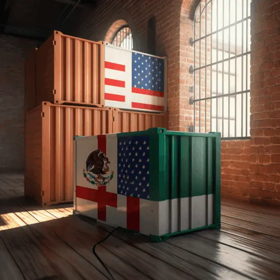 Contenedor de exportación y nearshoring